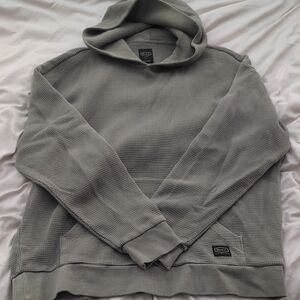 RVCA Waffle Knit Olive Hoodie